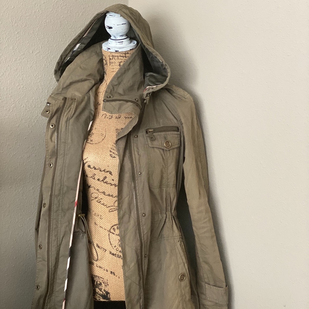 Women’s Burberry Jacket Brit Parka